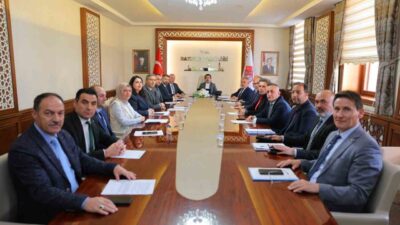 Vali Yardımcısı Yunus Coşkun'un başkanlık ettiği Bağımlılıkla Mücadele İl Koordinasyon