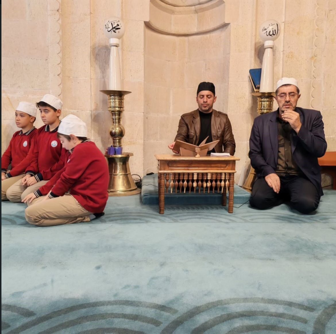 24 Kasım Öğretmenler Günü kapsamında Bayburt Ulu Cami’de hatim duası