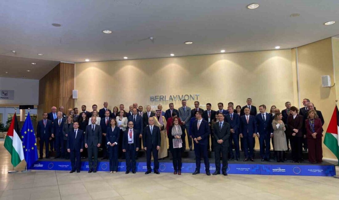 Avrupa Birliği Tarafından Filistin’e 82 Milyon Euro Destek Sağlandı Belçika'nın Brüksel şehrinde gerçekleştirilen Filistin Bağışçılar Grubu toplantısına 60 ülke