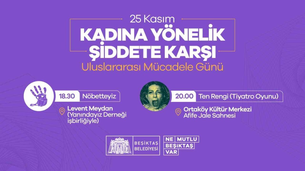 Beşiktaş Belediyesi, 25 Kasım Kadına Yönelik Şiddete Karşı Uluslararası Mücadele