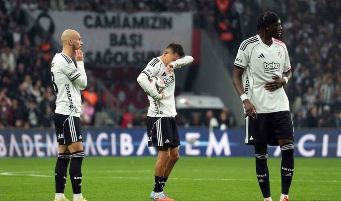 Beşiktaş, Trendyol Süper Lig 13. haftasında Samsunspor ile 1-1 berabere