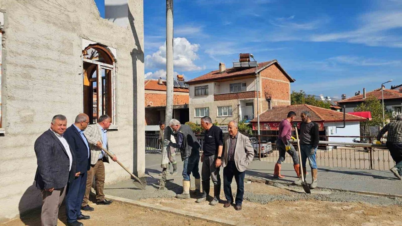 Beyağaç Çarşı Cami İnşaatında Son Aşama: Açılış İçin Gün Sayılıyor