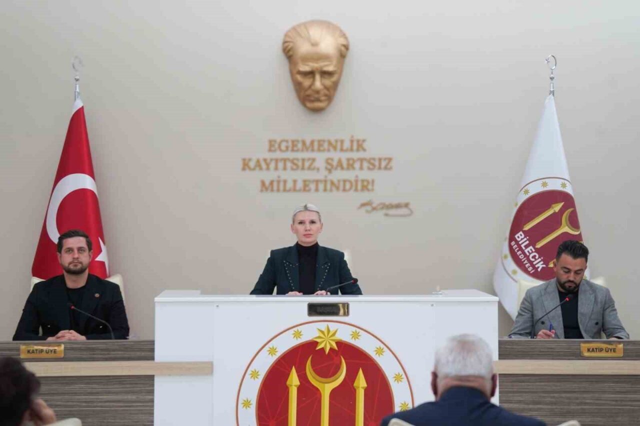 Bilecik Belediyesi Kasım Ayı Meclis Başkanı Melek Mızrak Subaşı liderliğinde
