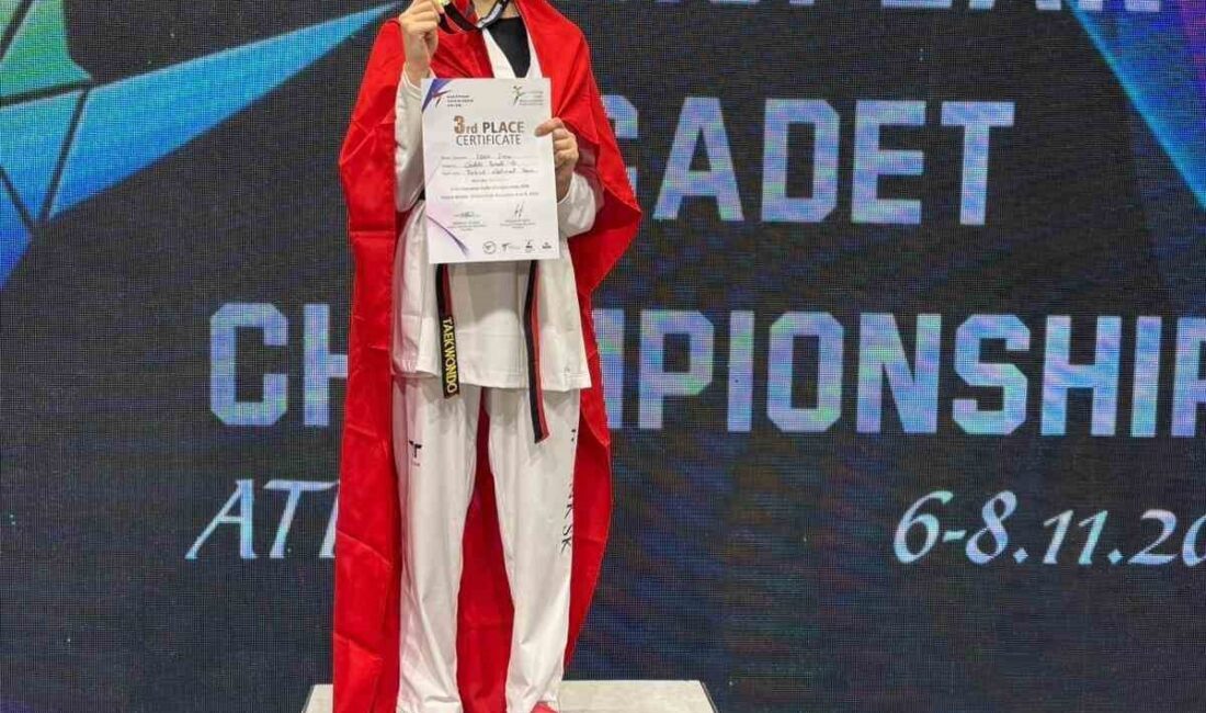 Bilecikli taekwondocu İrem İşel, Yunanistan'da düzenlenen Yıldızlar Taekwondo Avrupa Şampiyonası'nda