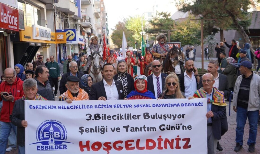 Eskişehir'de, Bilecikliler Eğitim Kültür Sosyal Dayanışma Derneği tarafından organize edilen