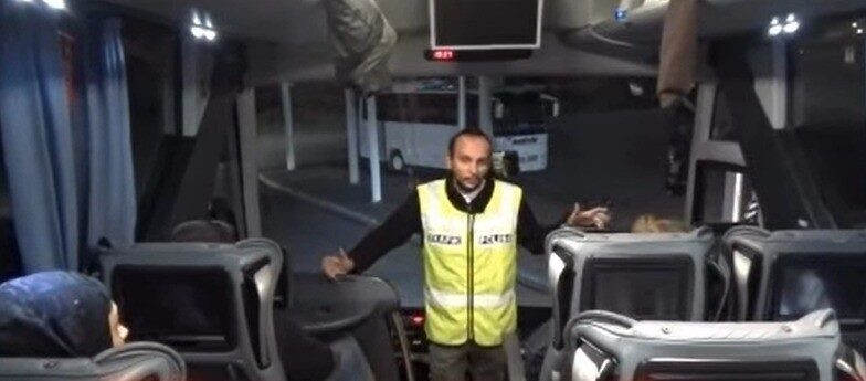Bilecik İl Emniyet Müdürlüğü, Bozüyük ilçesinde şehirlerarası otobüslere sivil denetim