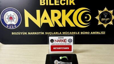 Bilecik’te Narkotik Suçlarla Mücadele Şube Müdürlüğü tarafından gerçekleştirilen bir operasyon