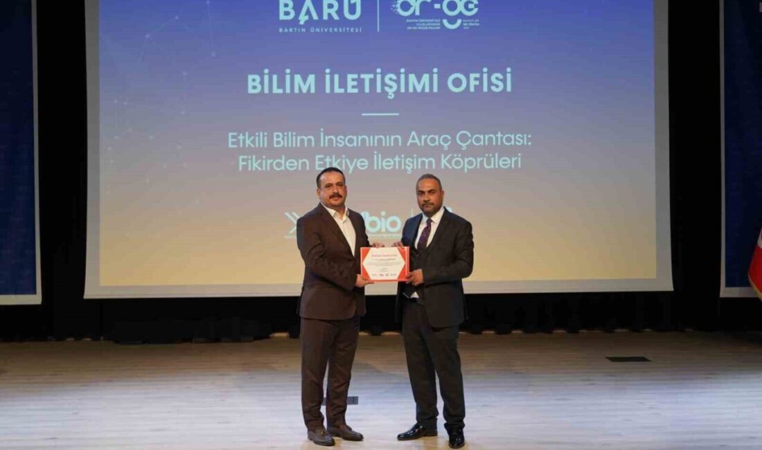 Bartın Üniversitesi, "8. Uluslararası Ar-Ge Proje Pazarı" etkinliğinde Bilim İletişimi