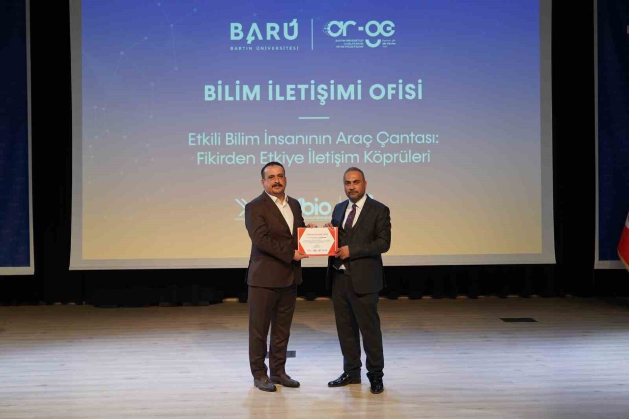 Bartın Üniversitesi, "8. Uluslararası Ar-Ge Proje Pazarı" etkinliğinde Bilim İletişimi