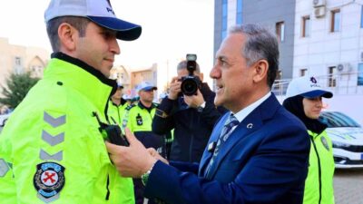 İçişleri Bakanlığı, Yaka Kamerası Projesi çerçevesinde Bingöl’deki trafik ekiplerine 90