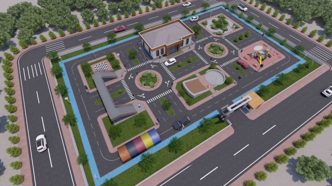 Bingöl Valiliği, çocuklara trafik bilinci kazandırmak için Çocuk Trafik Eğitim