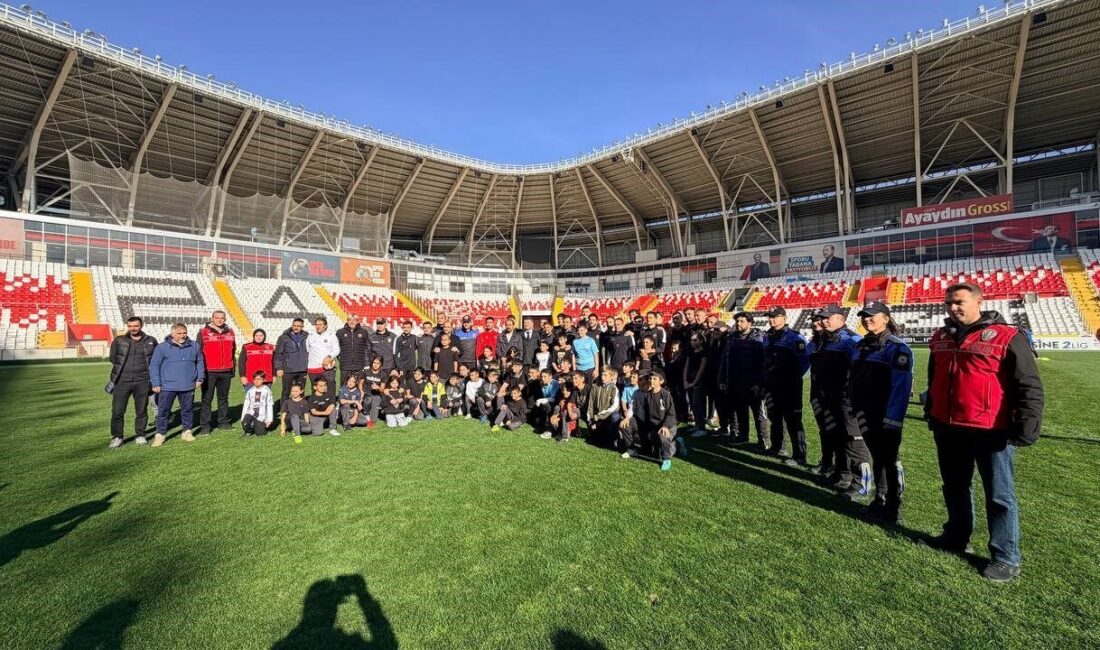 Erzincan İl Emniyet Müdürlüğü Spor Kulübü'ndeki gençler, Değer Erzincan Projesi