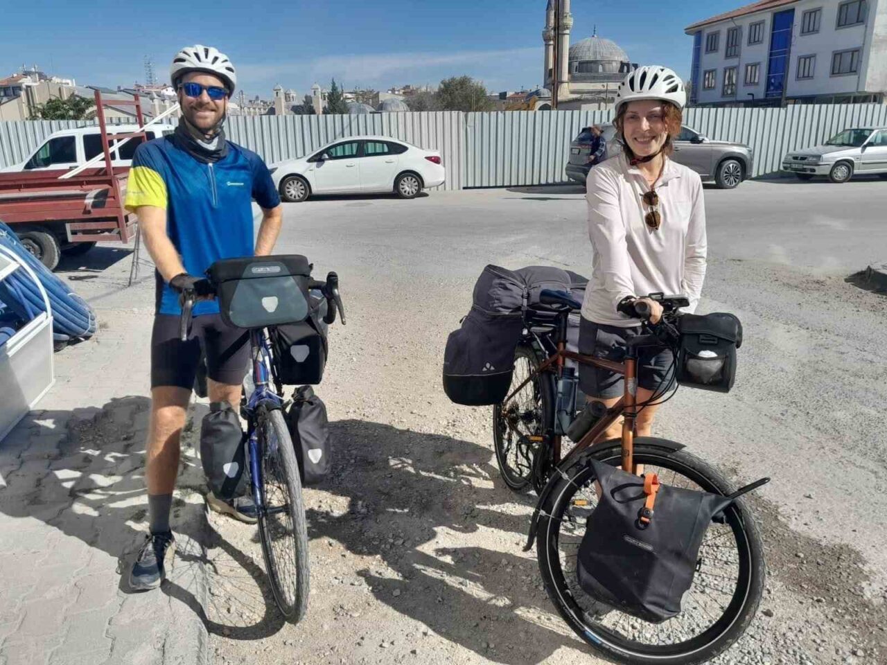 Alman çift Nadine ve eşi, 25 Haziran'da Almanya'dan yola çıkarak