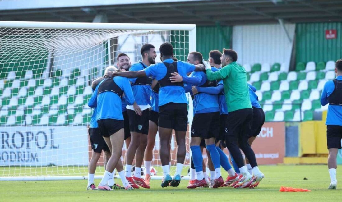 Bodrum FK, 1. Lig'de Çorum FK ile yapacağı maçın hazırlıklarına