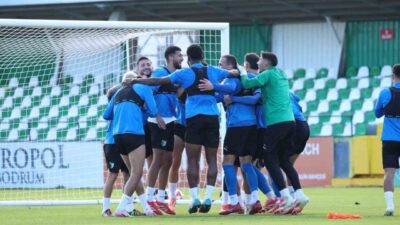 Bodrum FK, 1. Lig'de Çorum FK ile yapacağı maçın hazırlıklarına