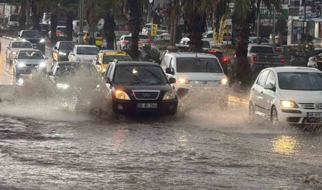 Bodrum’da Aniden Yağmura Yakalanan Vatandaşlar Zor Anlar Yaşadı Bodrum'da aniden başlayan sağanak yağış, sokakları göle çevirdi ve hayatı