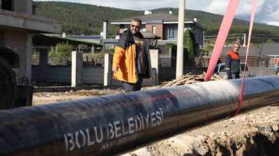 Bolu Belediyesi, Alpağut, Kılıçarslan ve Paşaköy mahallelerinde eski su hatlarını