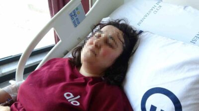 Gümüşhane'de boşanma aşamasındaki N.K., kocası O.K. tarafından bıçaklı saldırıya uğradı.