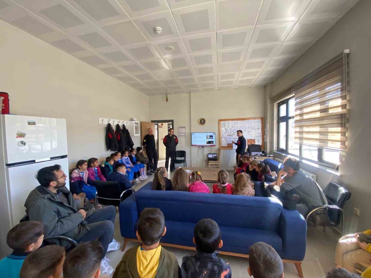 Bozkır’da İlkokul Öğrencilerine Afet ve Yangın Farkındalık Eğitimi Verildi
