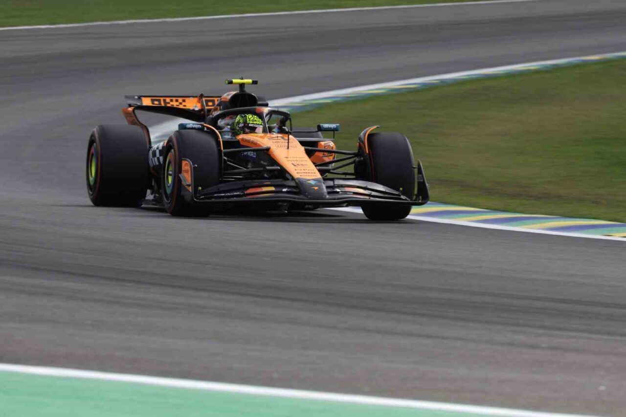 Formula 1 Brezilya Grand Prix'sinde Lando Norris, McLaren ile birinciliği