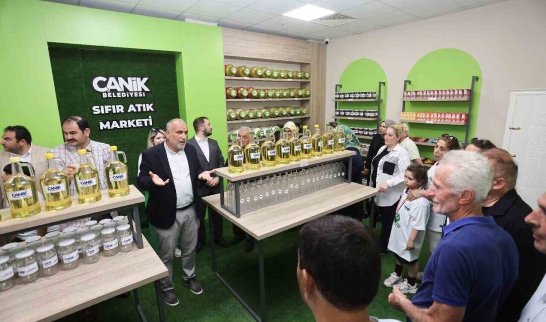 Canik Belediye Başkanı İbrahim Sandıkçı, Canik Sıfır Atık Marketi ve