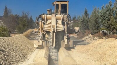 Gaziantep Büyükşehir Belediyesi, Burç bölgesinde içmesuyu ve kanalizasyon projelerinin yüzde