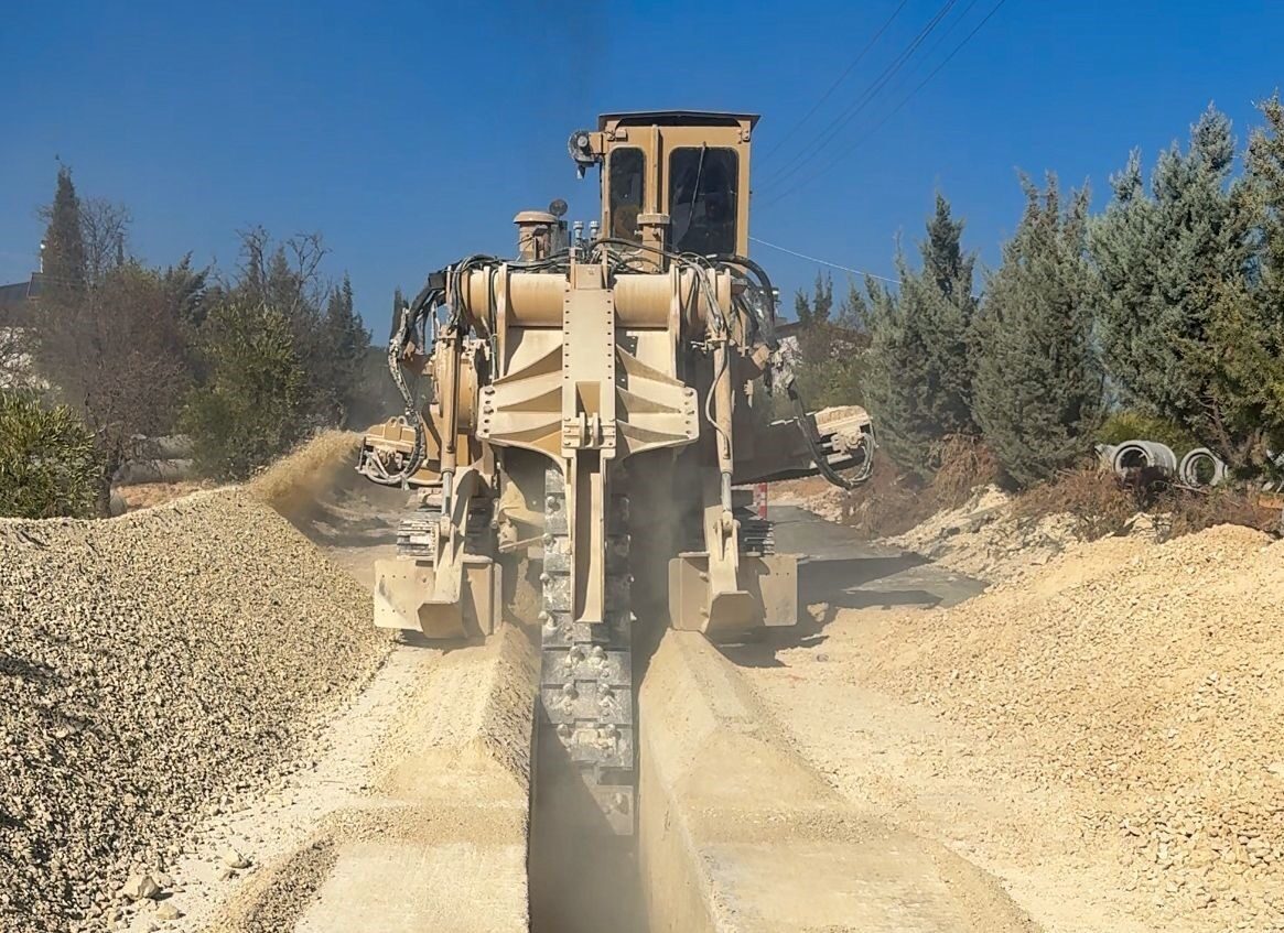 Gaziantep Büyükşehir Belediyesi, Burç bölgesinde içmesuyu ve kanalizasyon projelerinin yüzde