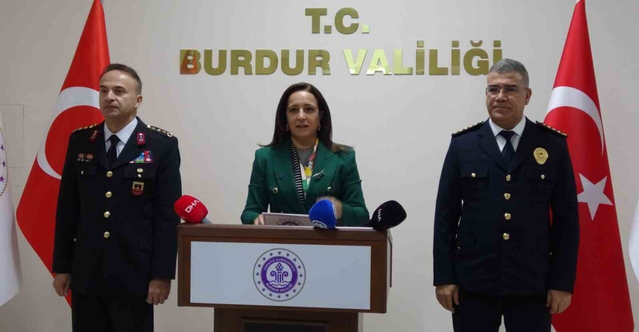 Burdur’da 2025 Yılı İlk 10 Ayında Asayiş Olaylarında Düşüş, Güvenlik Operasyonları Arttı