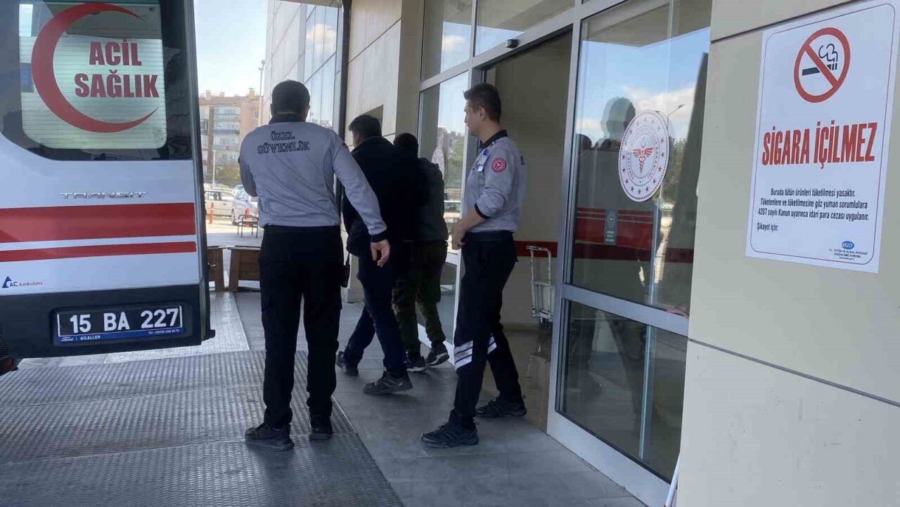 Burdur'da Yeşilyayla Kereste fabrikasında İran uyruklu 37 yaşındaki işçi Ş.T.,