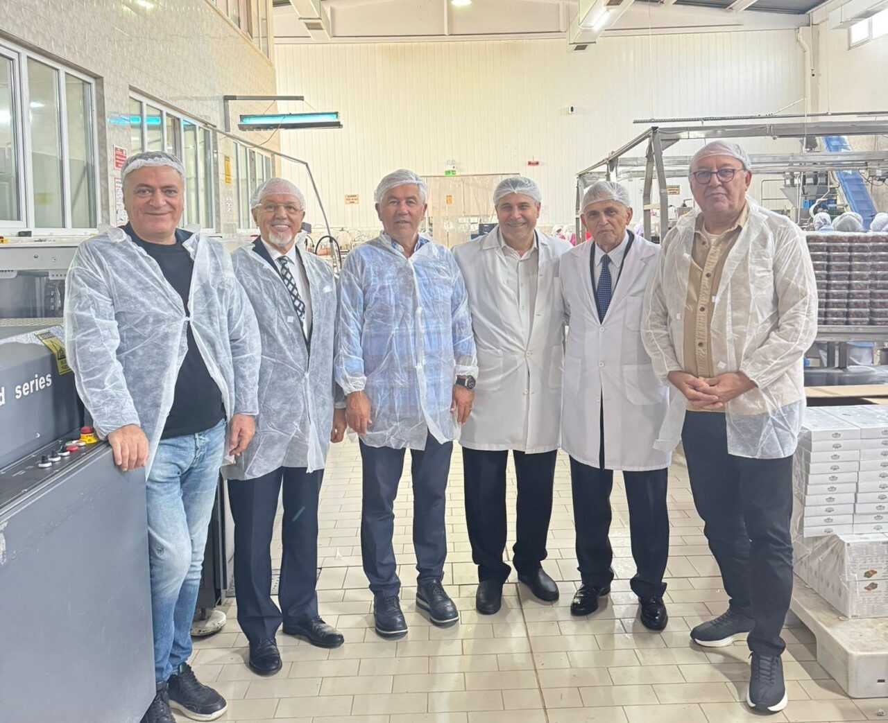 Bursa iş dünyası temsilcileri, İlka Şekerleme tesislerini ziyaret ederek kestane