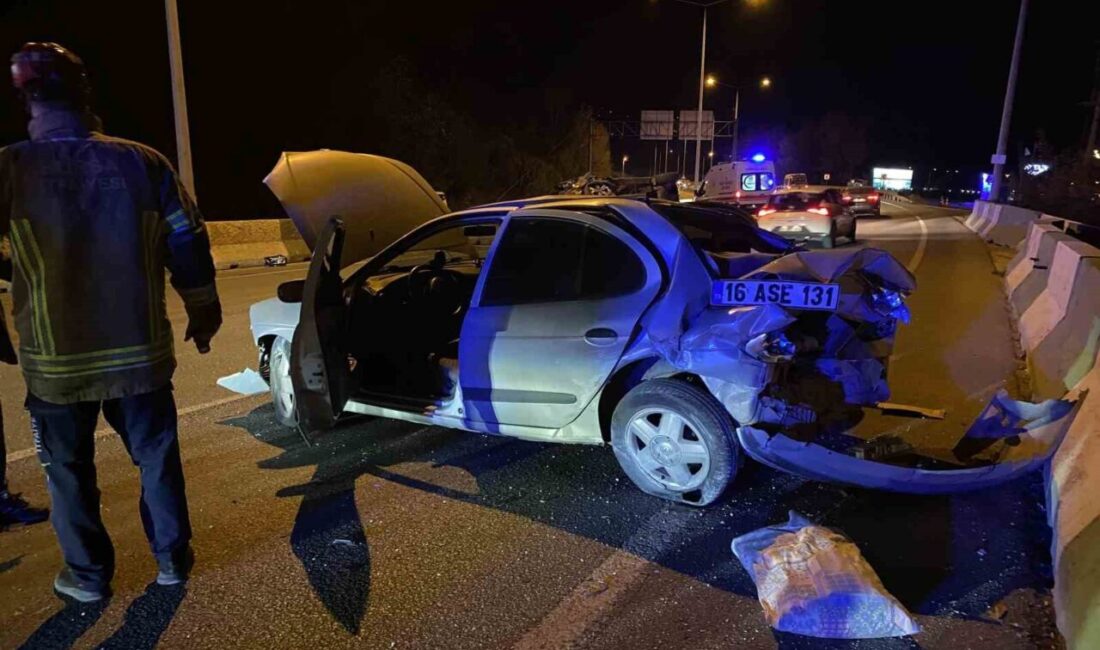 Bursa’nın Mudanya ilçesinde meydana gelen trafik kazasında Süleyman Gül ve