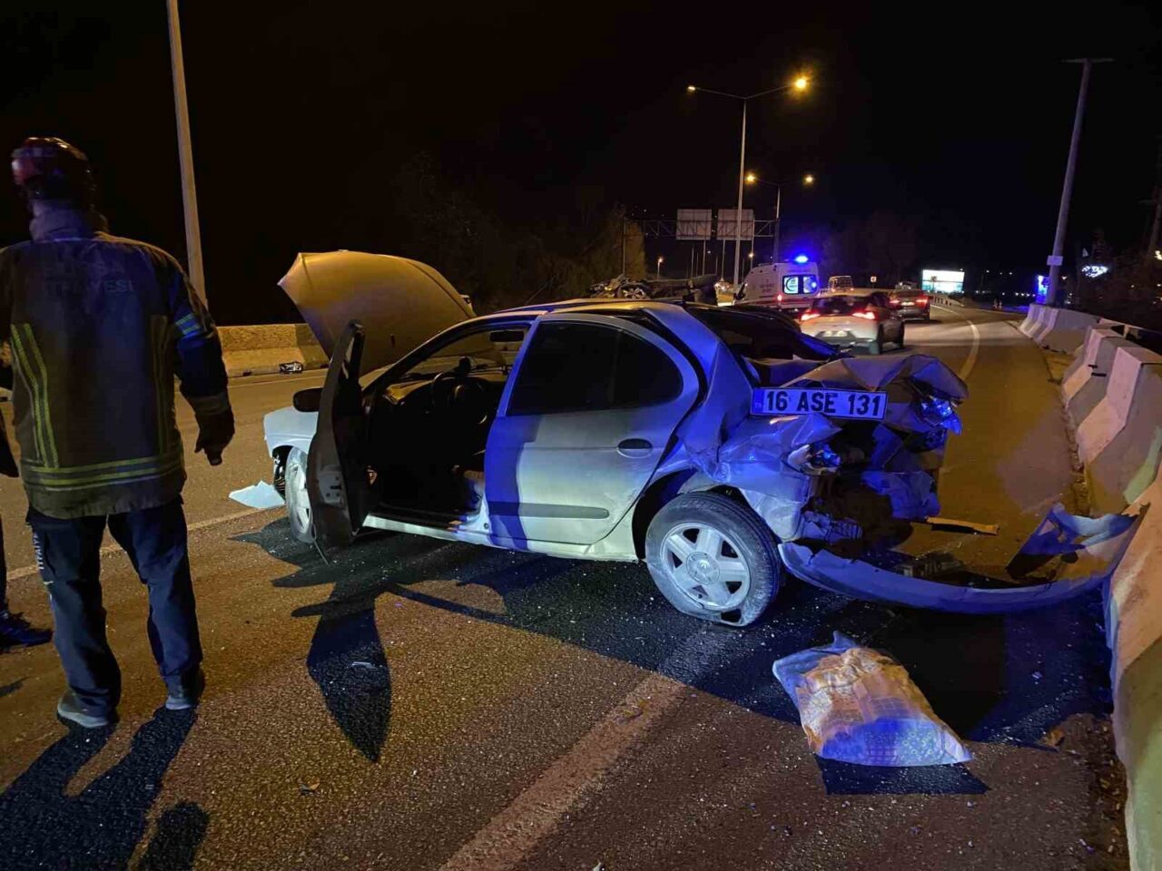 Bursa’nın Mudanya ilçesinde meydana gelen trafik kazasında Süleyman Gül ve