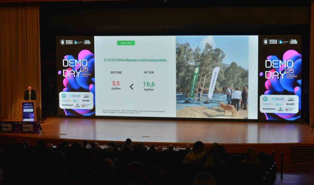 Bursa Büyükşehir Belediyesi’nin düzenlediği ‘Bursa Demo Day 2025’ programında 17