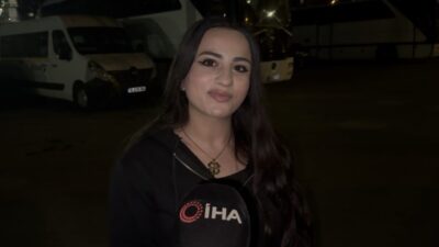 Bursa'nın Osmangazi ilçesinde yol verme nedeni ile iki kadın sürücü