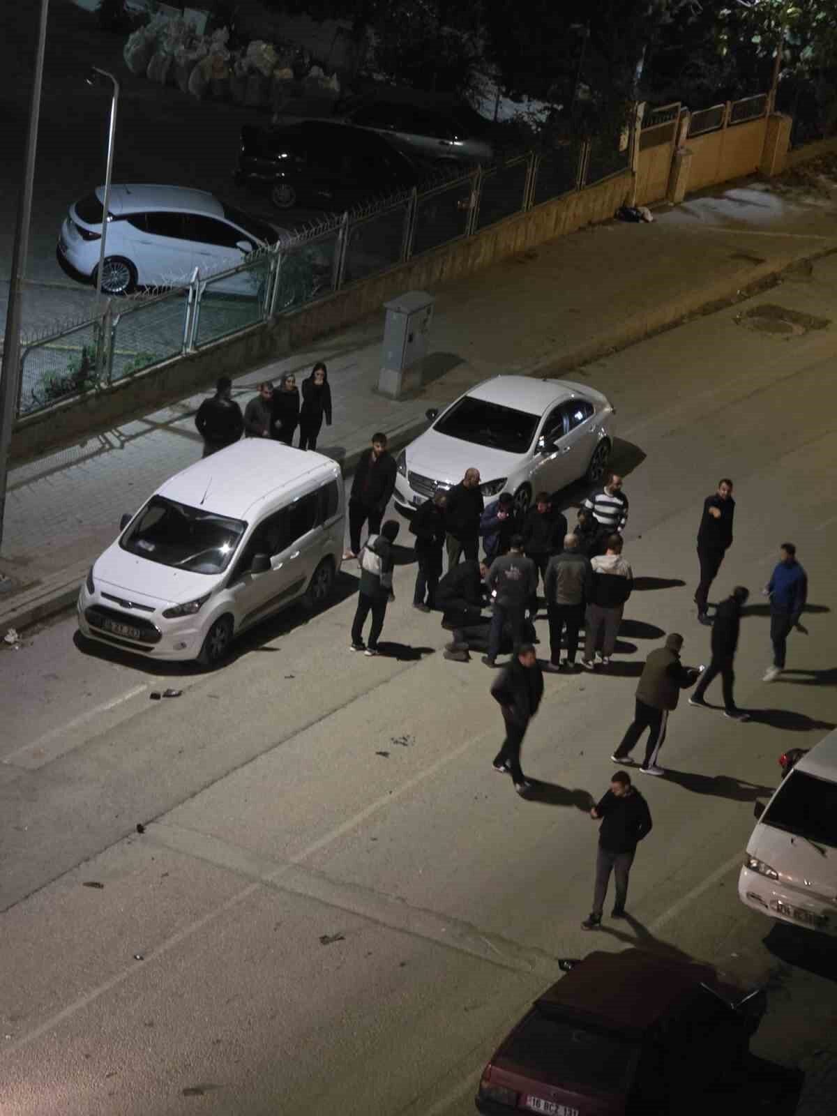 Bursa'nın İnegöl ilçesinde meydana gelen kazada, Muhammet Emin Ş. yönetimindeki