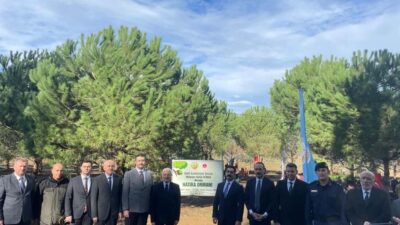Bursa'nın Karacabey ilçesinde, 11 Kasım Milli Ağaçlandırma Günü'nde, 2015'te şehit