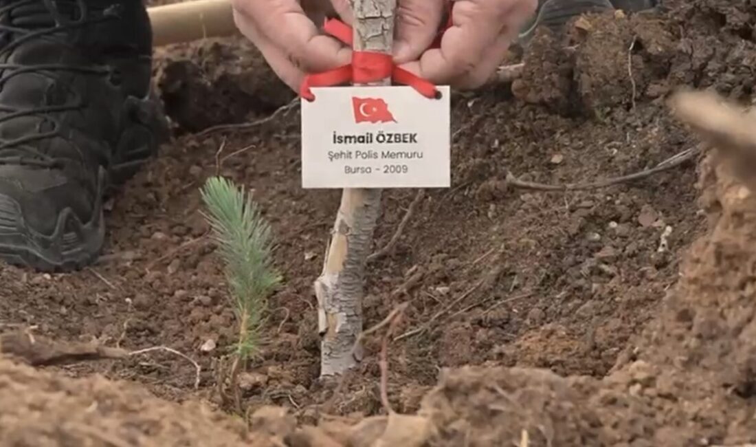 Bursa Emniyet Müdürlüğü, "Şehitlerimiz İçin Her Bir Fidan, Geleceğimiz İçin