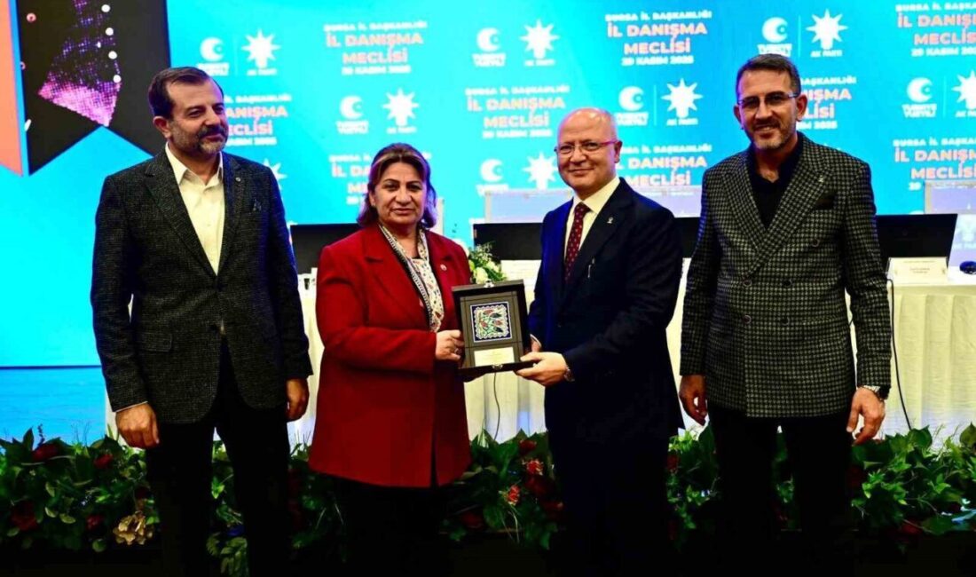 AK Parti Bursa Başkanı Davut Gürkan, İl Danışma Meclisi'nde partinin
