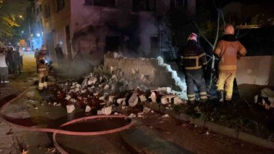 İnegöl'ün Yeniceköy Mahallesi'ndeki bir tek katlı evde çıkan yangın, itfaiyenin