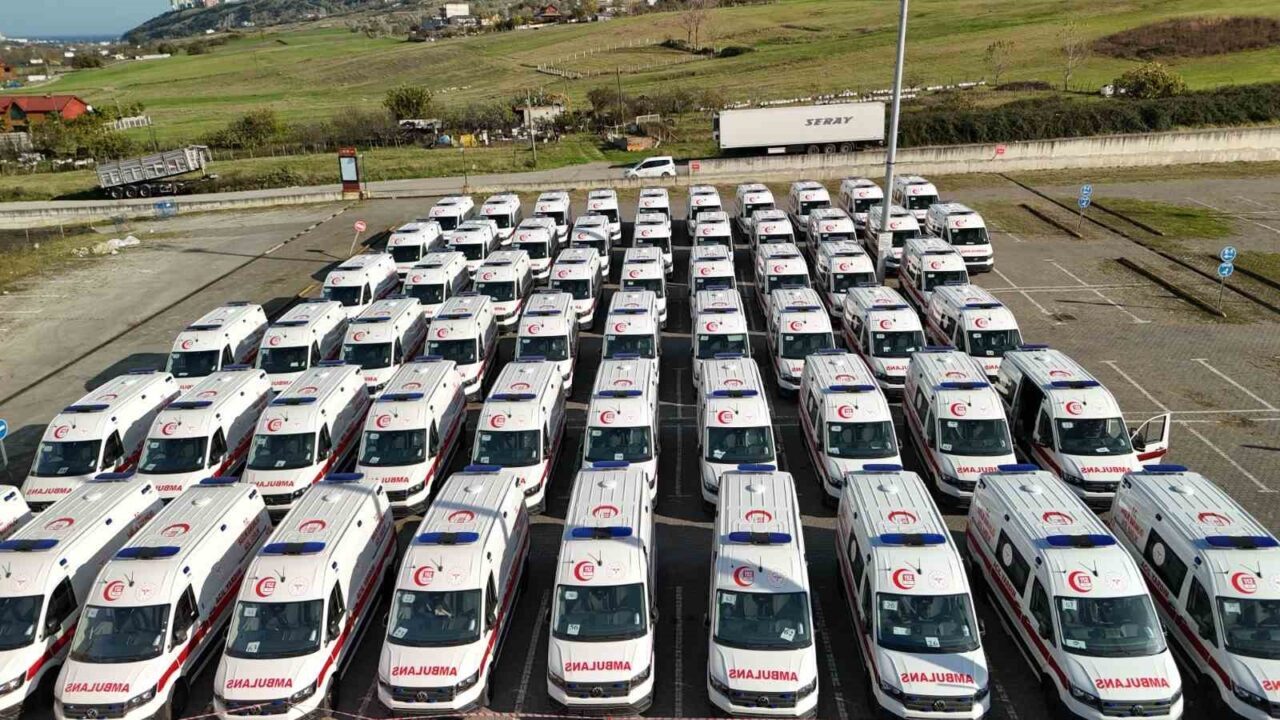 Samsun’a 100 Yeni Ambulans Kazandırılıyor, Başkan Doğan’dan Önemli Açıklama