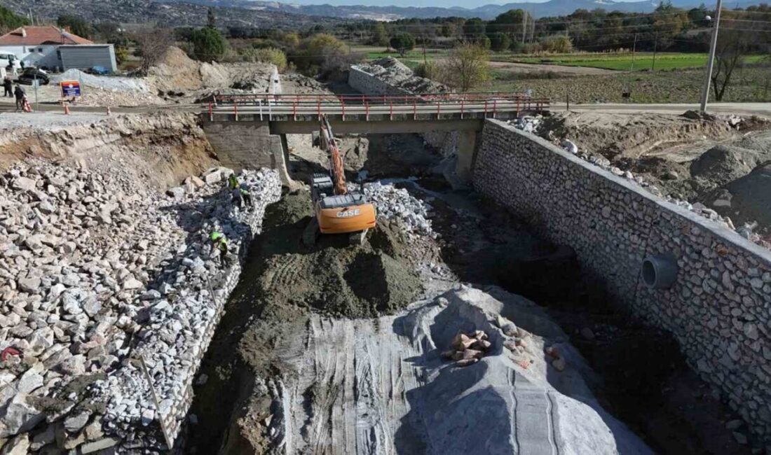 Muğla Büyükşehir Belediyesi, Yatağan Hacıbayramlar Mahallesi'nde Delice Çayı üzerinde 29
