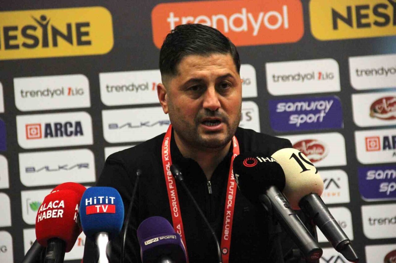 Çorum FK Teknik Direktörü Çağdaş Çavuş: “Oyuncularımın Alnının Akıyla Başaracağına İnanıyorum”