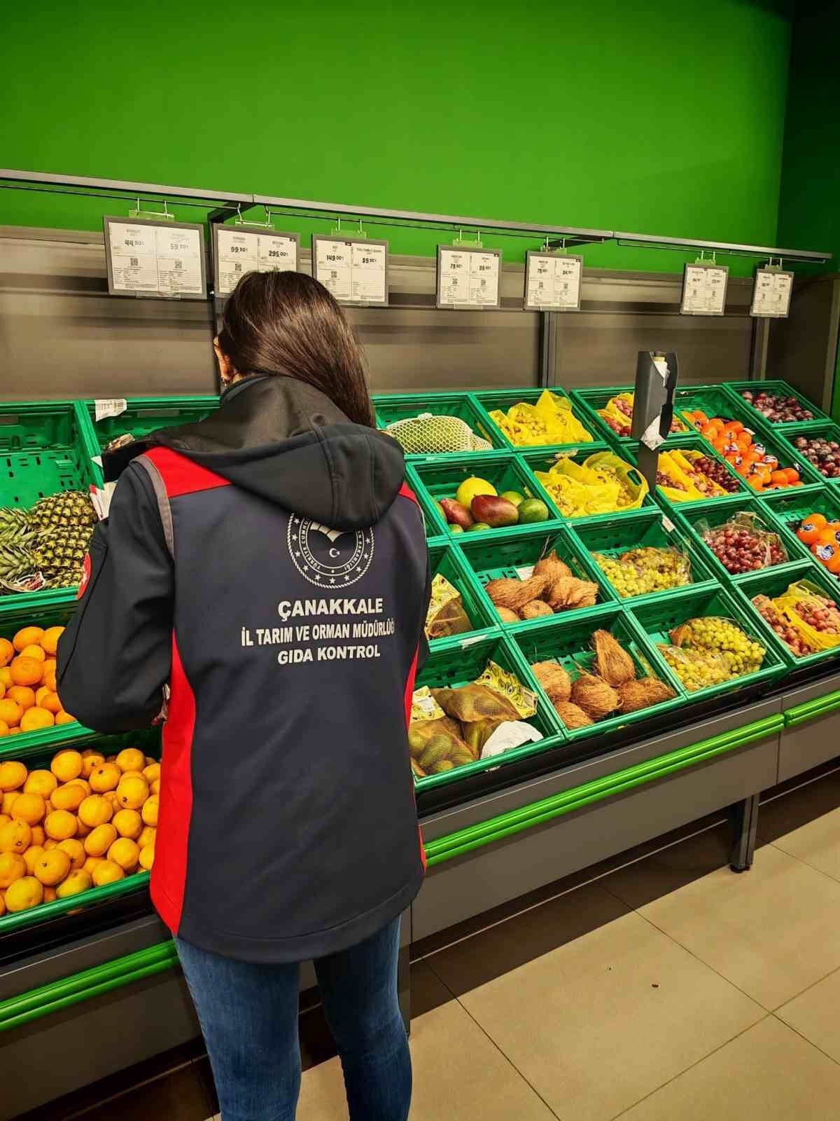 Çanakkale’de Gıda Güvenliği İçin Sürekli Denetim Faaliyetleri Devam Ediyor