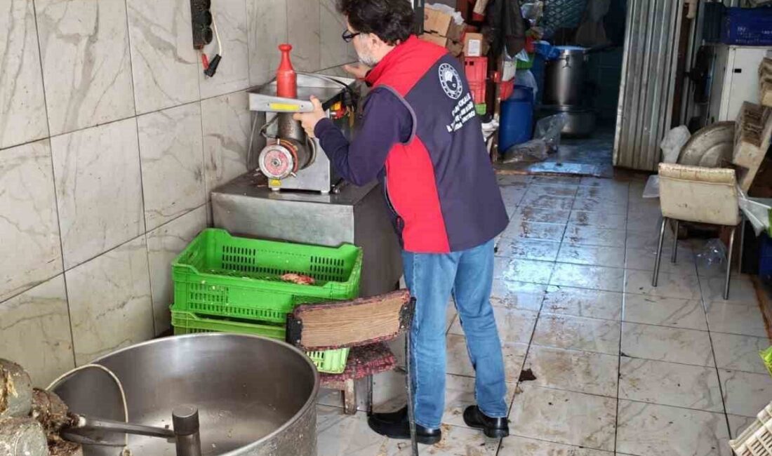 Çanakkale'de izinsiz et işleme faaliyetinde bulunan bir işletme, Tarım ve