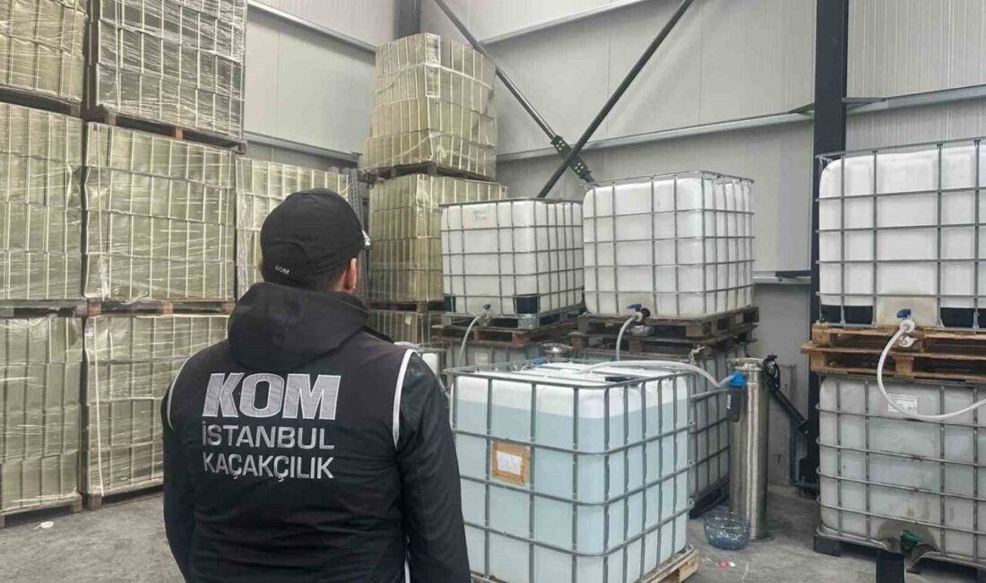Çatalca’da Kaçak Alkol Operasyonunda 9 Şüpheli Gözaltına Alındı, 10 Bin 500 Litre Etil-Alkol Ele Geçirildi İstanbul'un Çatalca ilçesinde düzenlenen operasyonda, kaçak etil alkol satan 9