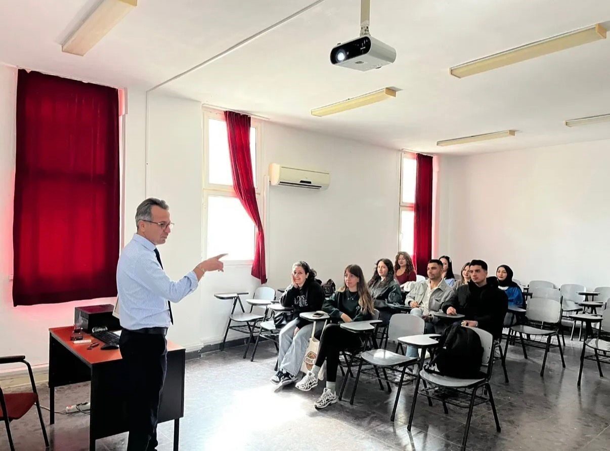 Ege Üniversitesi Turizm Fakültesi'nde düzenlenen Agroturizm dersinde, Çeşme Damla Sakızı