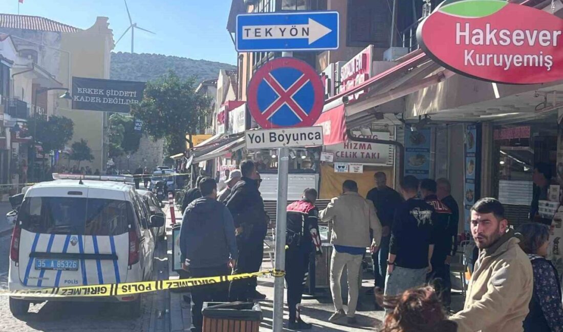 İzmir'in Çeşme ilçesinde bir midyeci, akrabası tarafından silahlı saldırıya uğradı.
