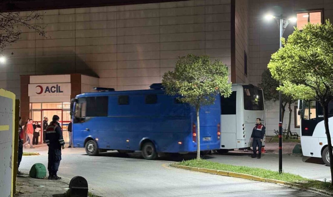 Sakarya'nın Ferizli ilçesindeki ceza infaz kurumunda akşam yemeği sonrası 266