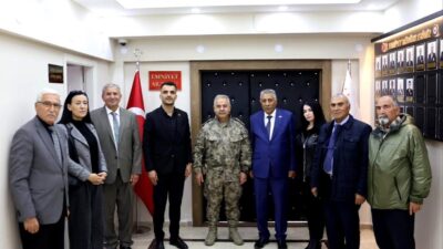 CHP Iğdır İl Başkanı Nizamettin Ada, İl Emniyet Müdürü Niyazi