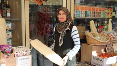 Eskişehir'de doğal ürünlere olan ilginin artmasıyla kabak lifi popülaritesini yeniden